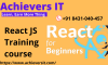 React Js Training In Bangalore |Best ReactJs Training Institute Avatar